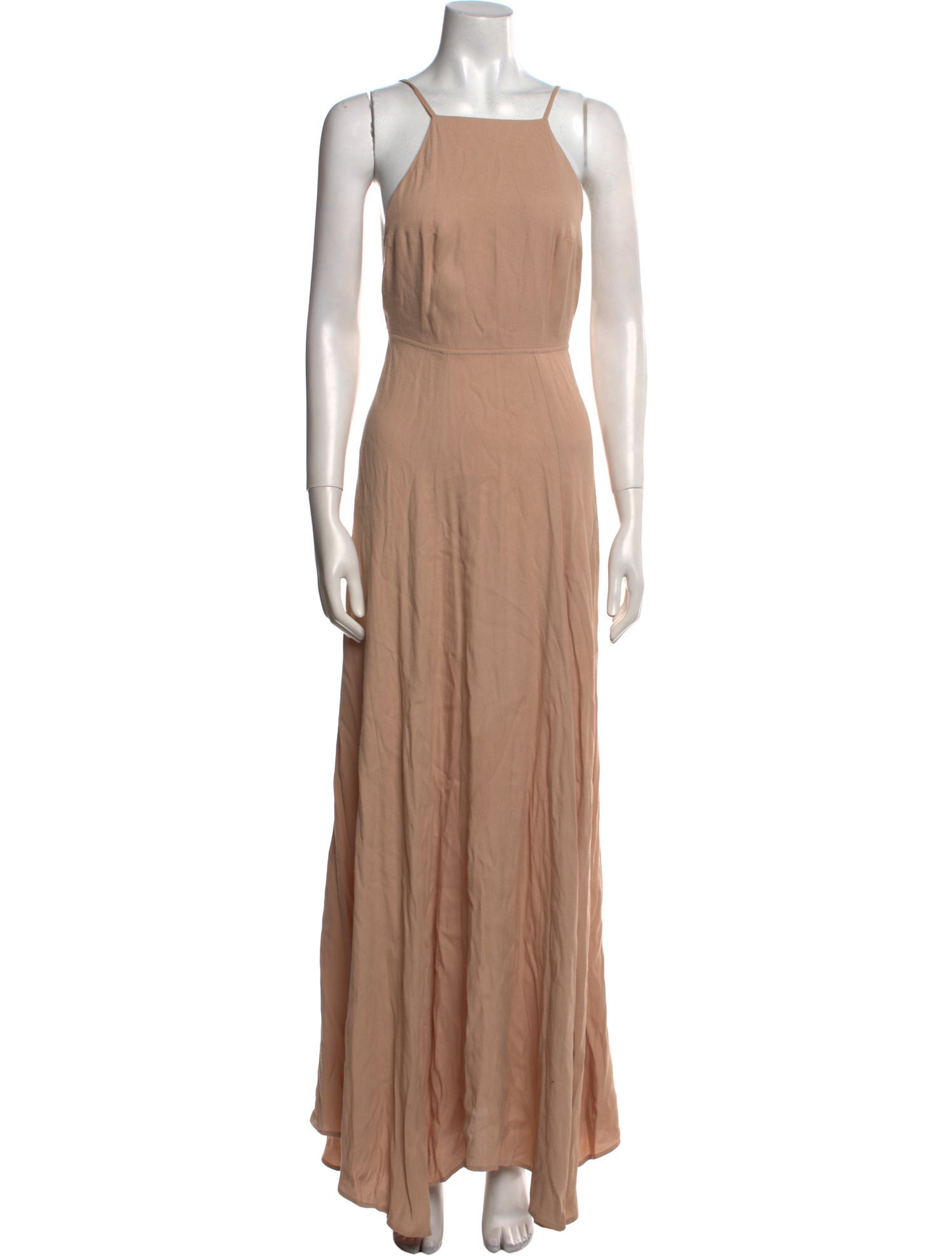 Reformation Square Neckline Long Dress