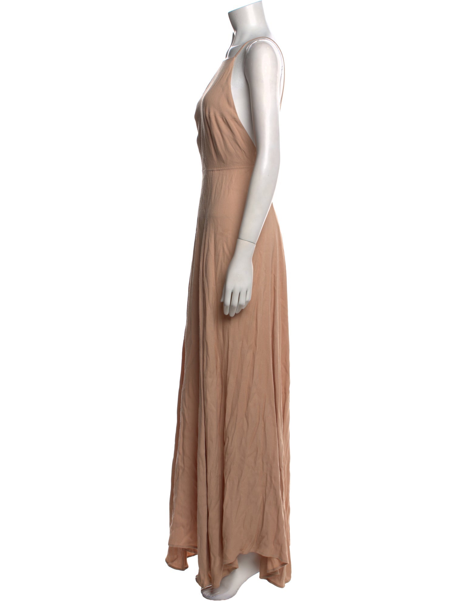 Reformation Square Neckline Long Dress