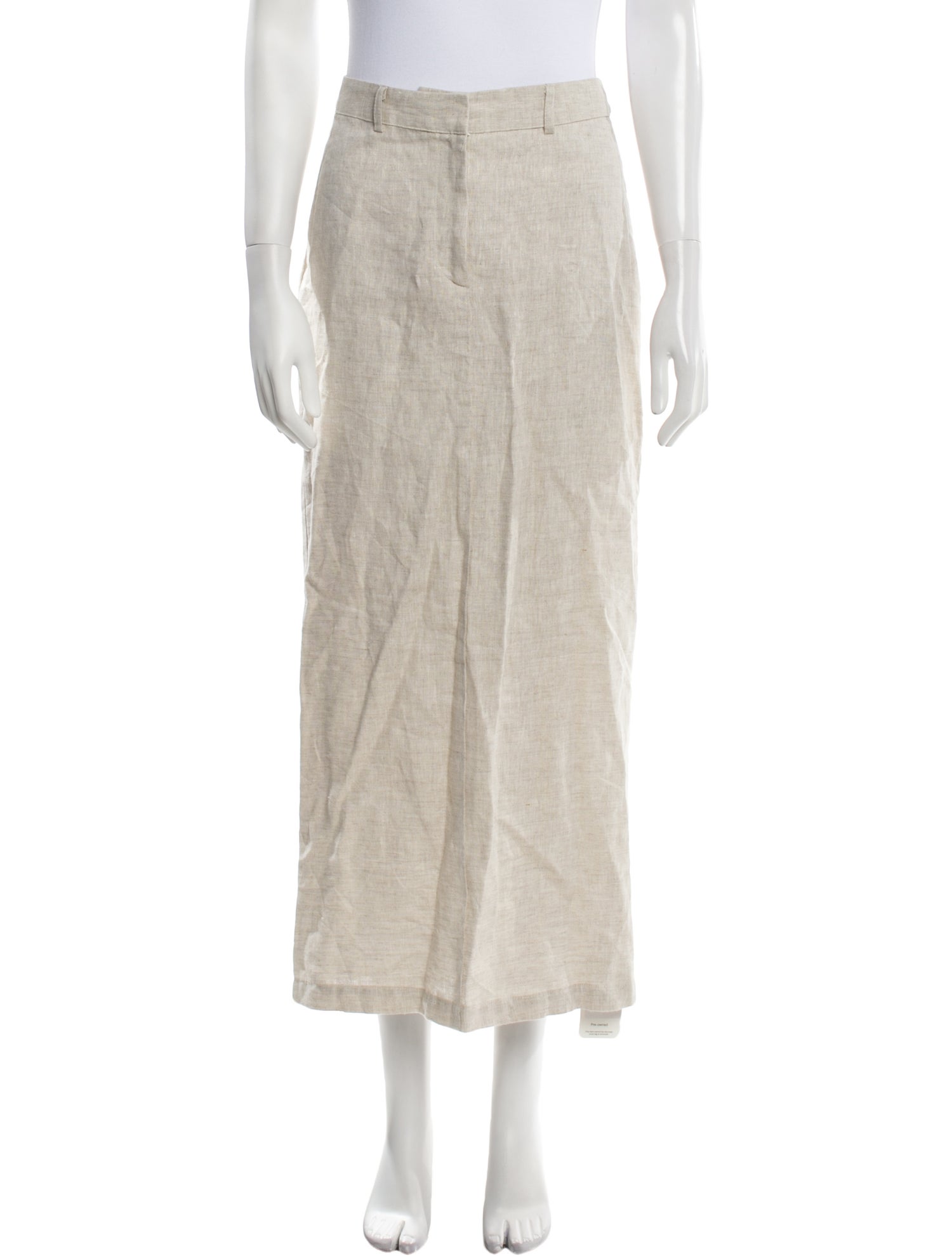 Reformation Linen Midi Length Skirt