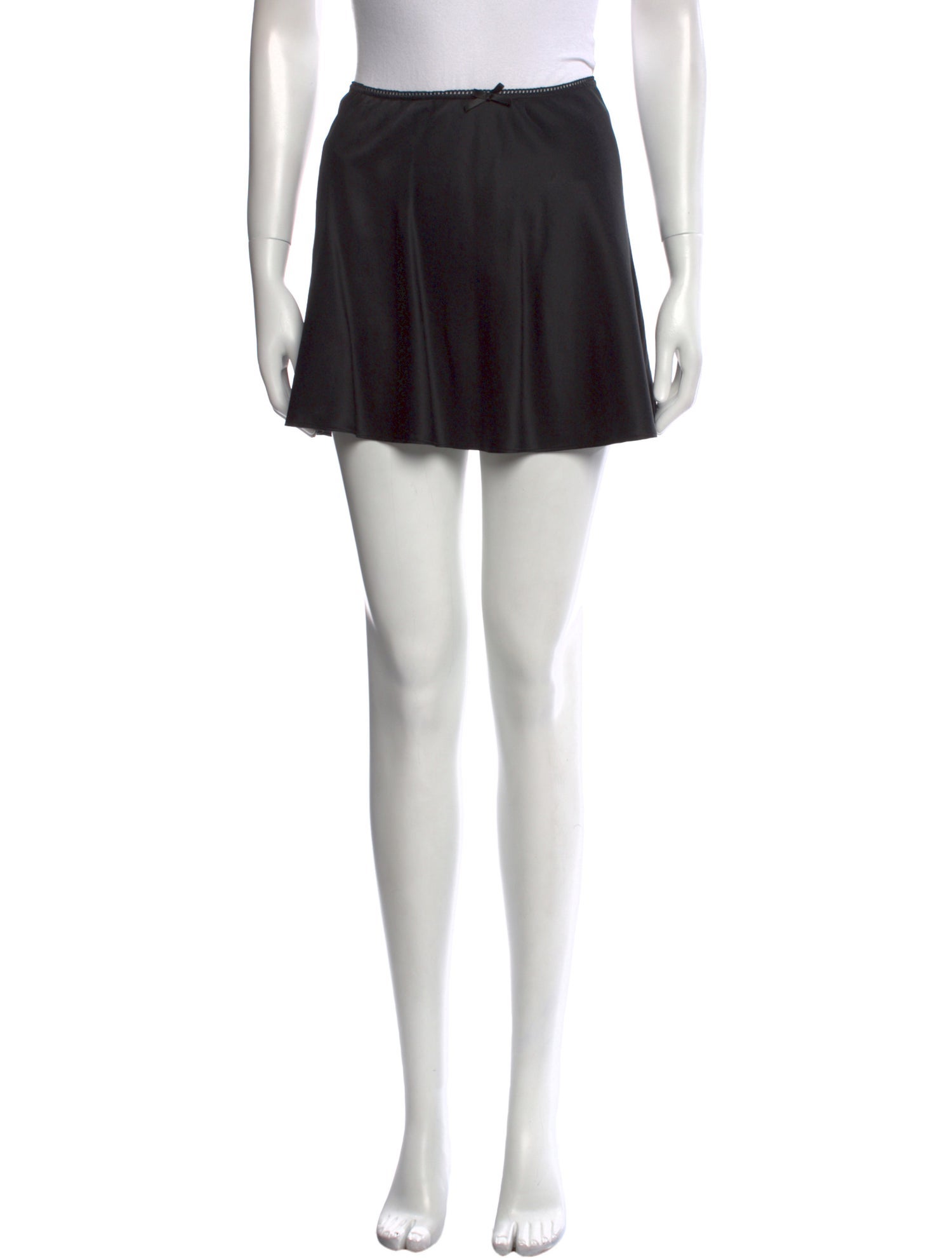 Reformation Bow Accents Mini Skirt