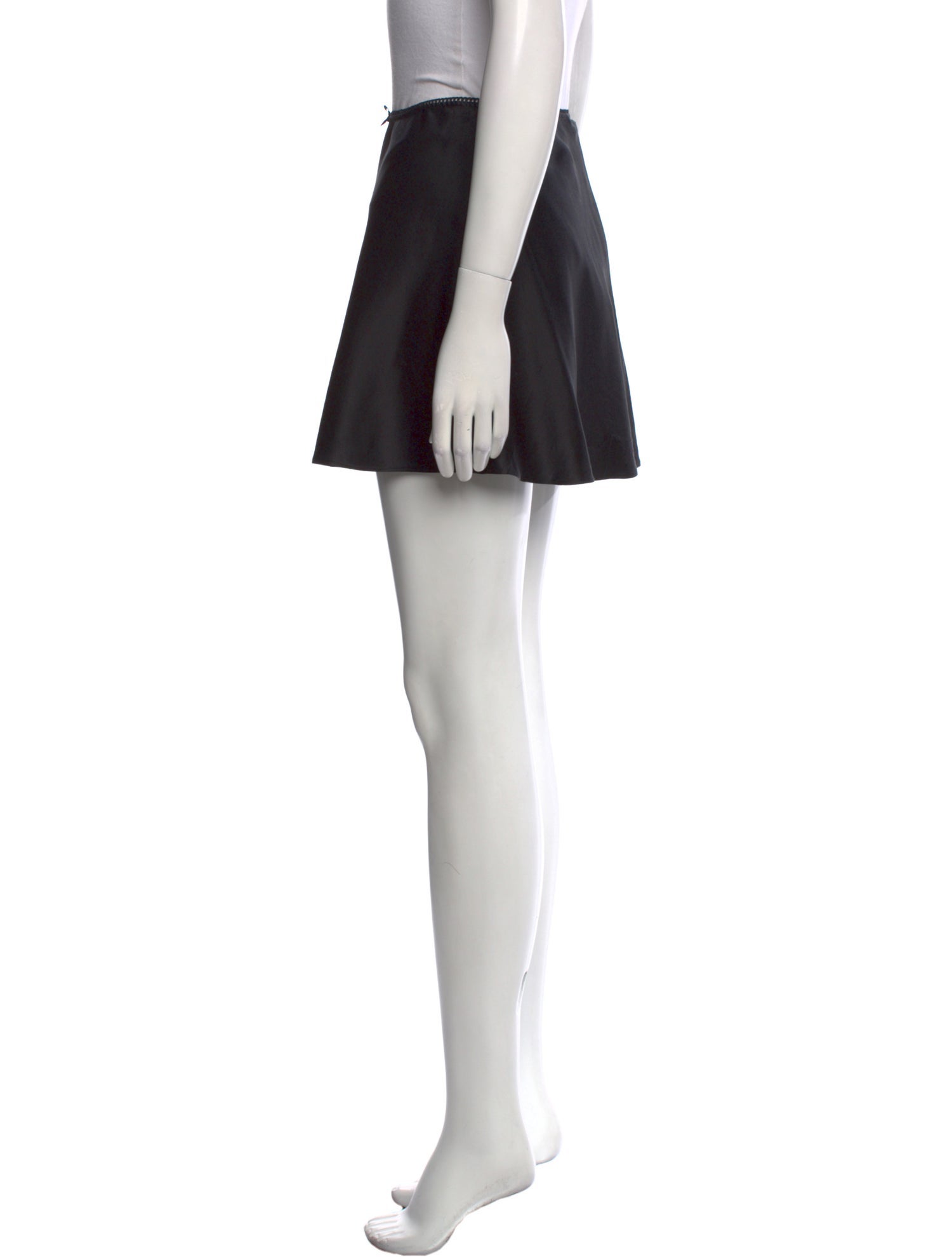 Reformation Bow Accents Mini Skirt