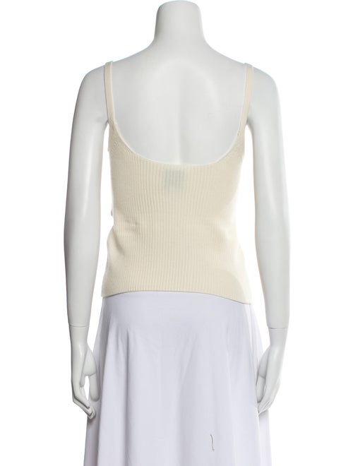 Reformation Merino Wool Square Neckline Top