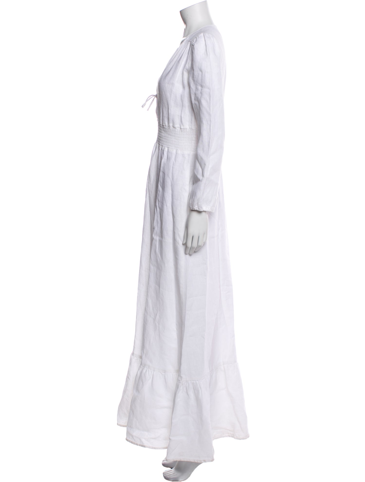 Reformation Linen Long Dress