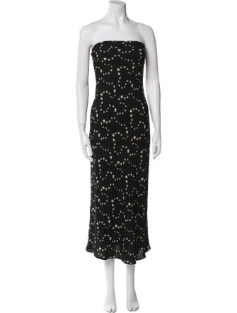 Reformation Printed Midi Length Dress