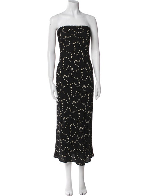 Reformation Printed Midi Length Dress