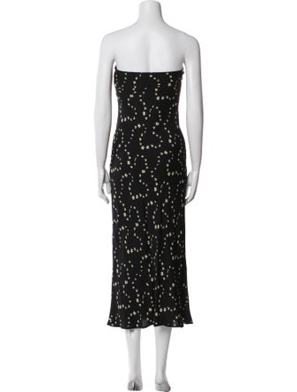 Reformation Printed Midi Length Dress