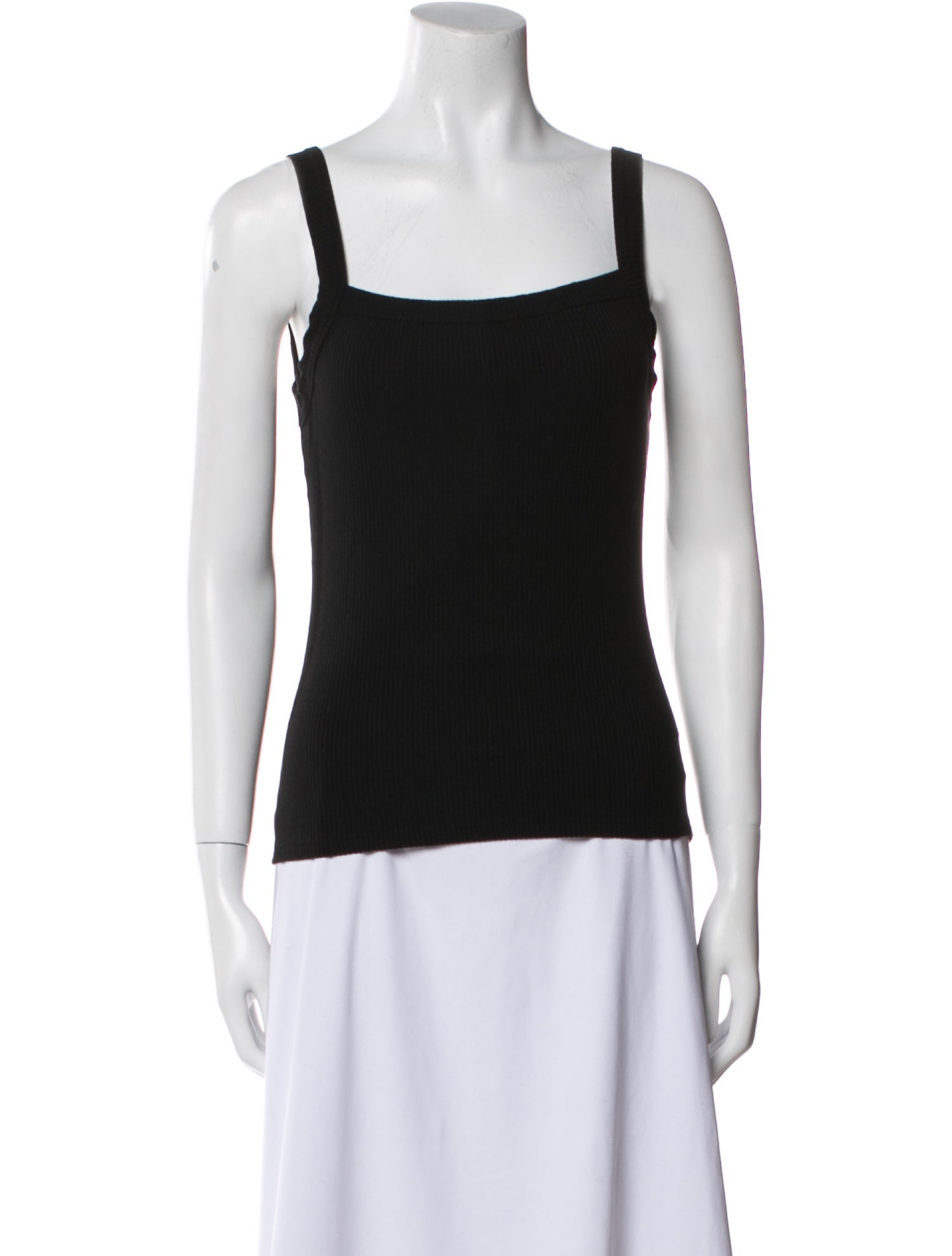 Reformation Square Neckline Sleeveless Top