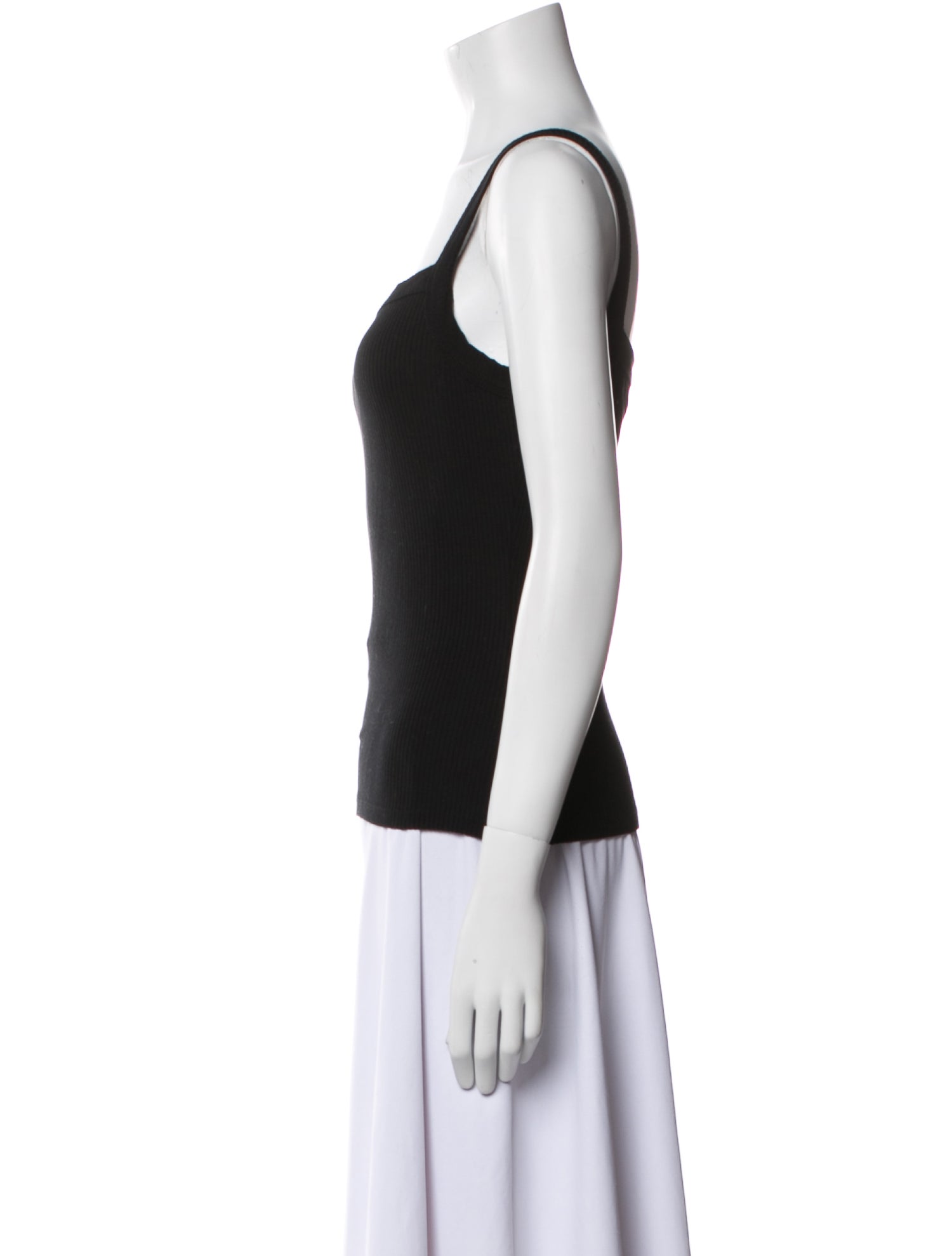 Reformation Square Neckline Sleeveless Top