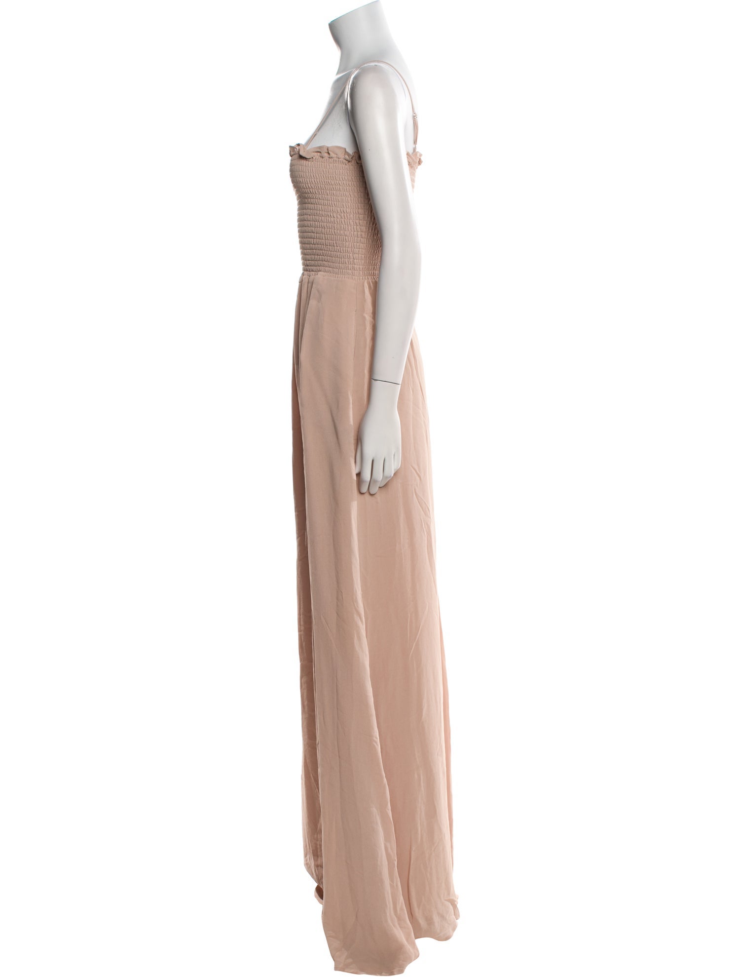 Reformation Square Neckline Long Dress
