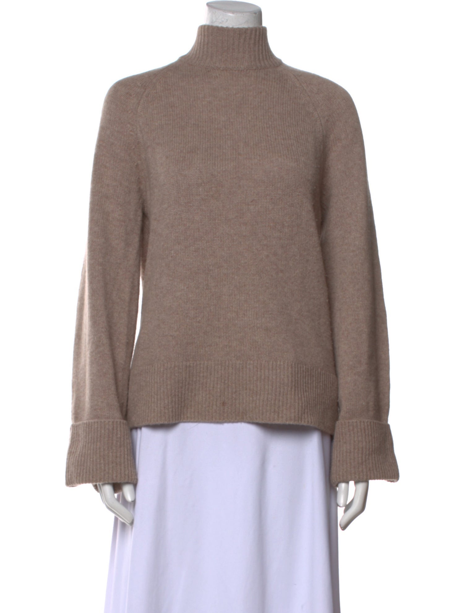 Reformation Cashmere Mock Neck Sweater