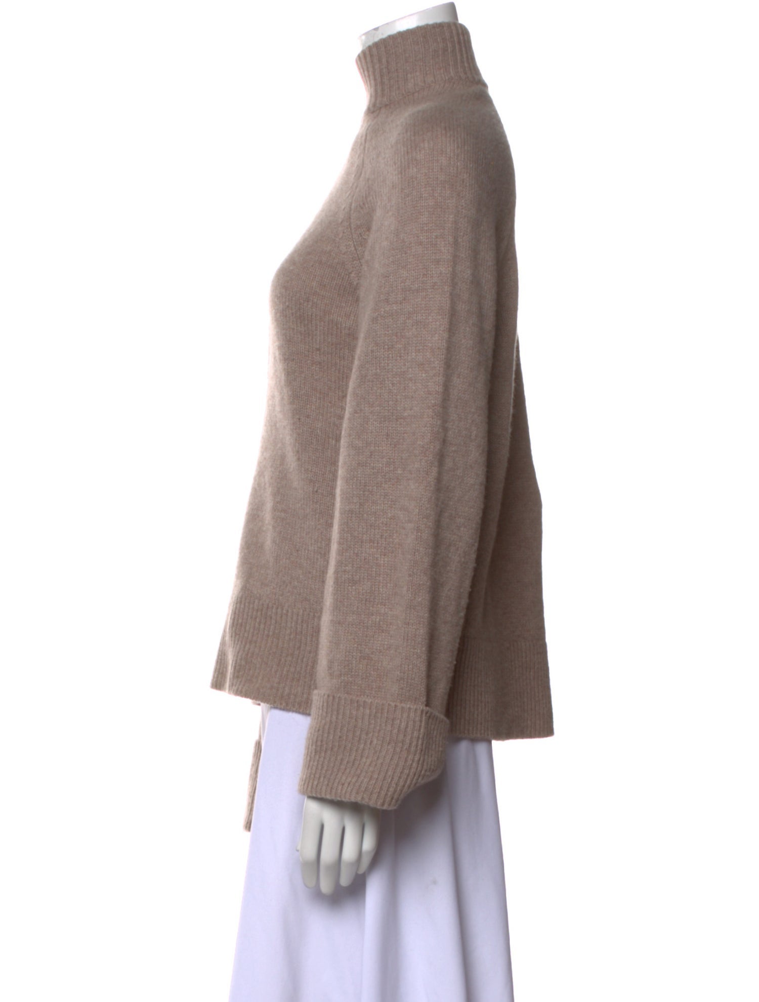 Reformation Cashmere Mock Neck Sweater