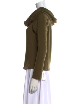 Reformation Cowl Neck Long Sleeve Sweatshirt