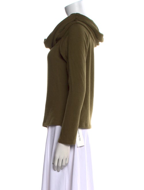 Reformation Cowl Neck Long Sleeve Sweatshirt