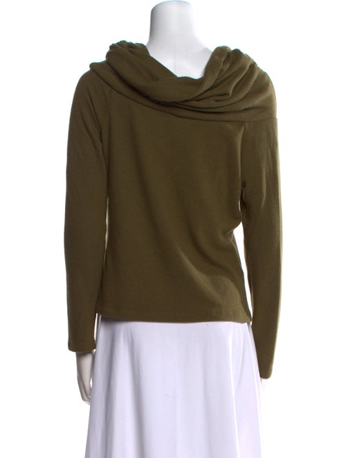 Reformation Cowl Neck Long Sleeve Sweatshirt