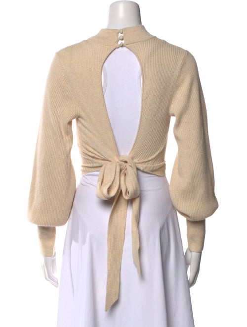 Reformation Cashmere Mock Neck Sweater