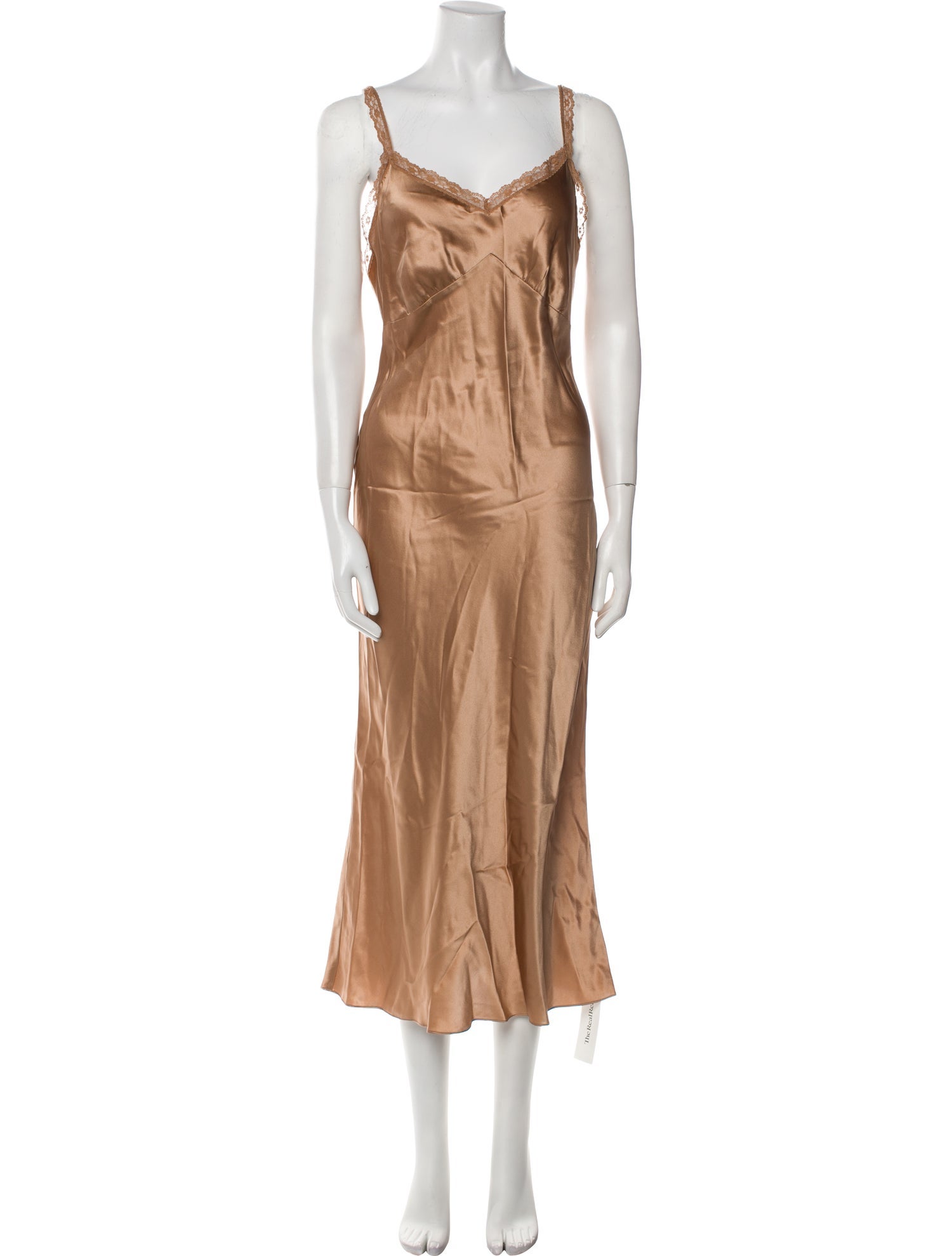 Reformation Silk Long Dress