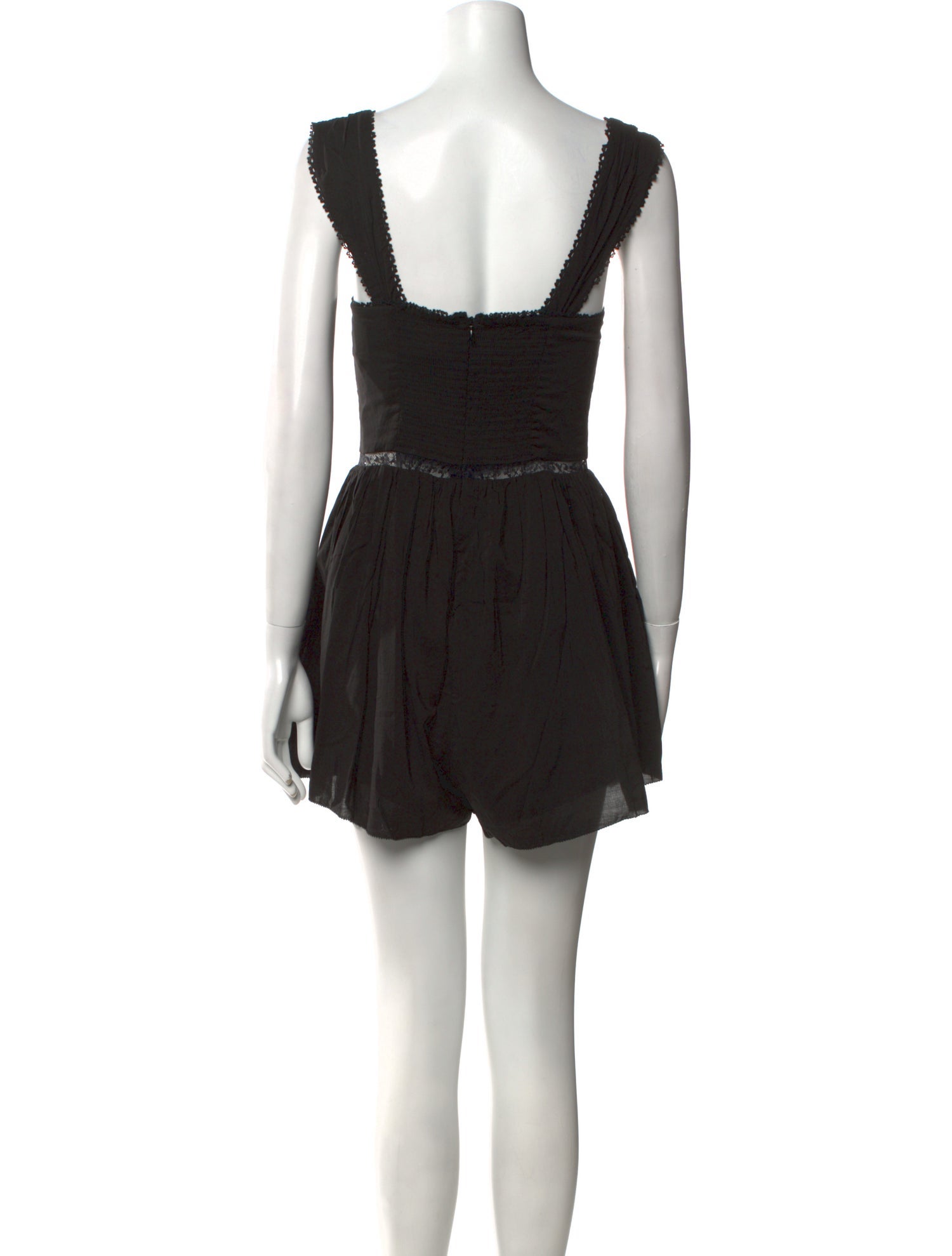 Reformation Square Neckline Romper