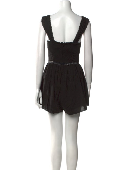 Reformation Square Neckline Romper