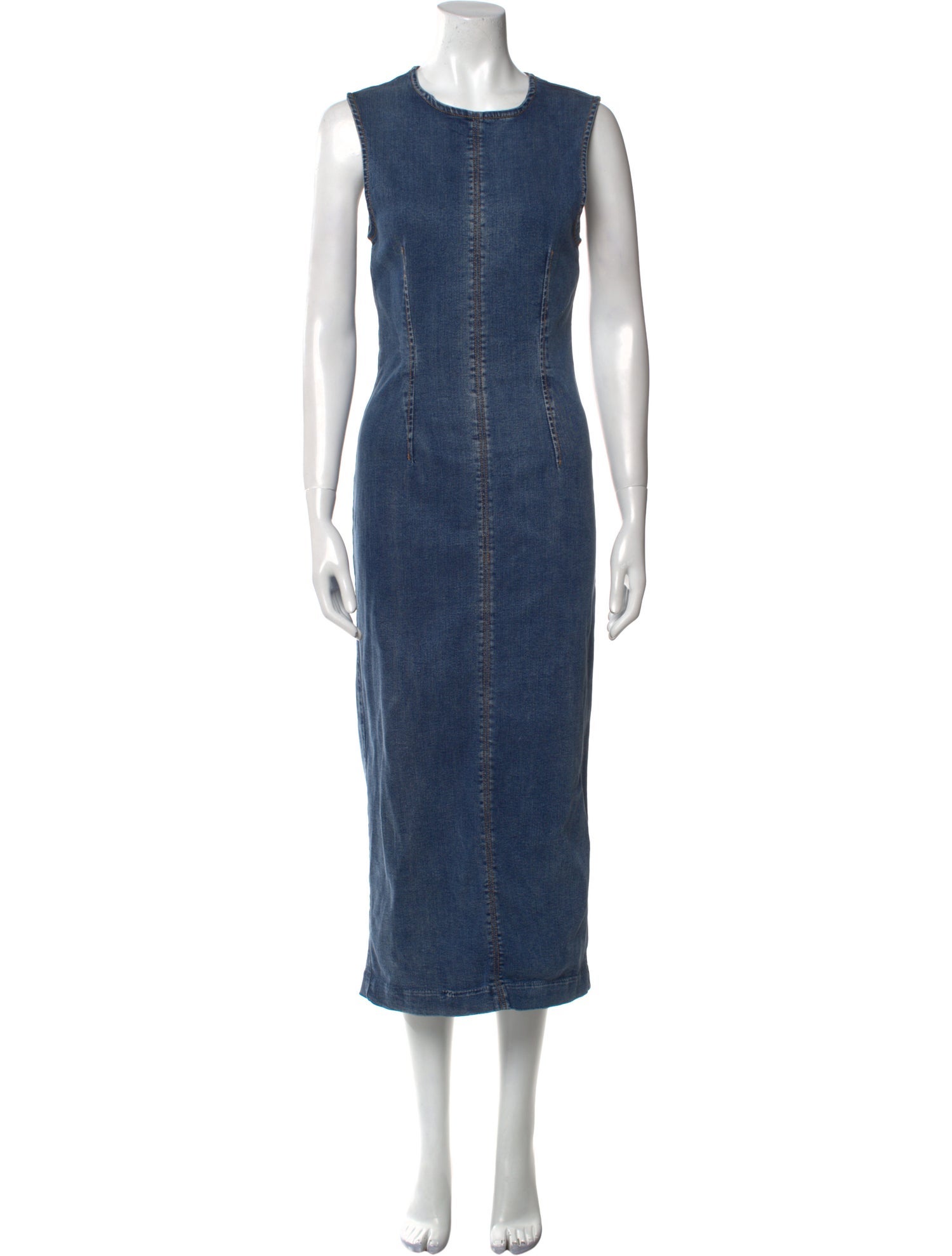 Reformation Crew Neck Long Dress