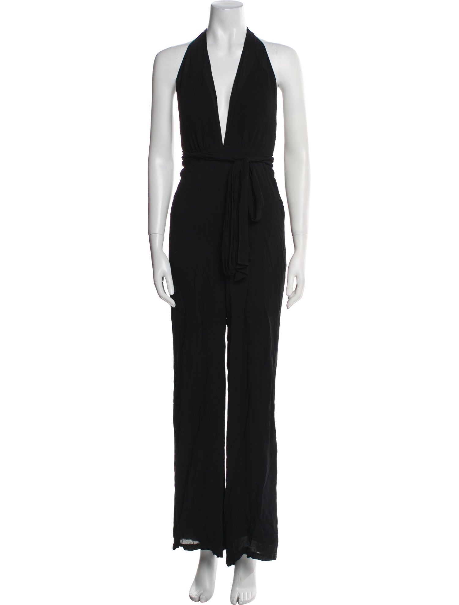 Reformation Plunge Neckline Jumpsuit