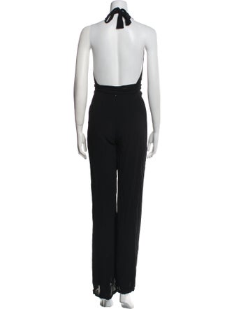 Reformation Plunge Neckline Jumpsuit