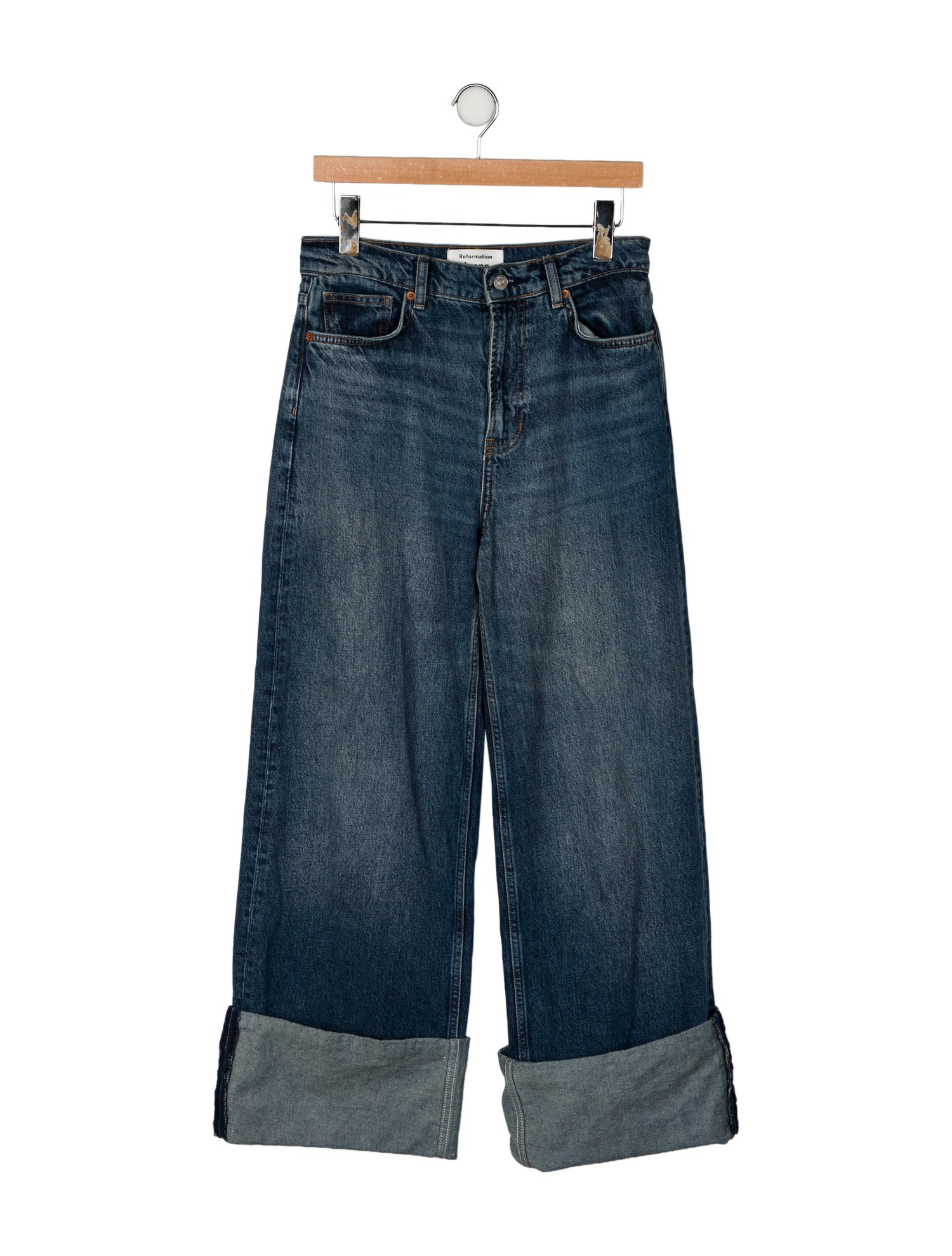 Reformation High-Rise Wide Leg Jeans