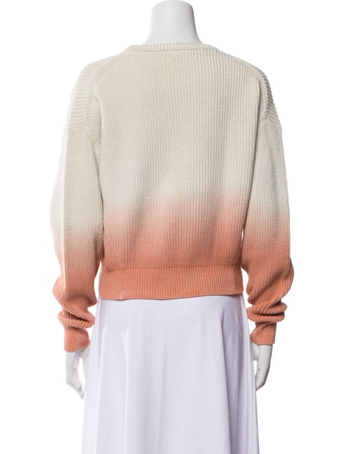 Reformation Tie-Dye Print Crew Neck Sweater