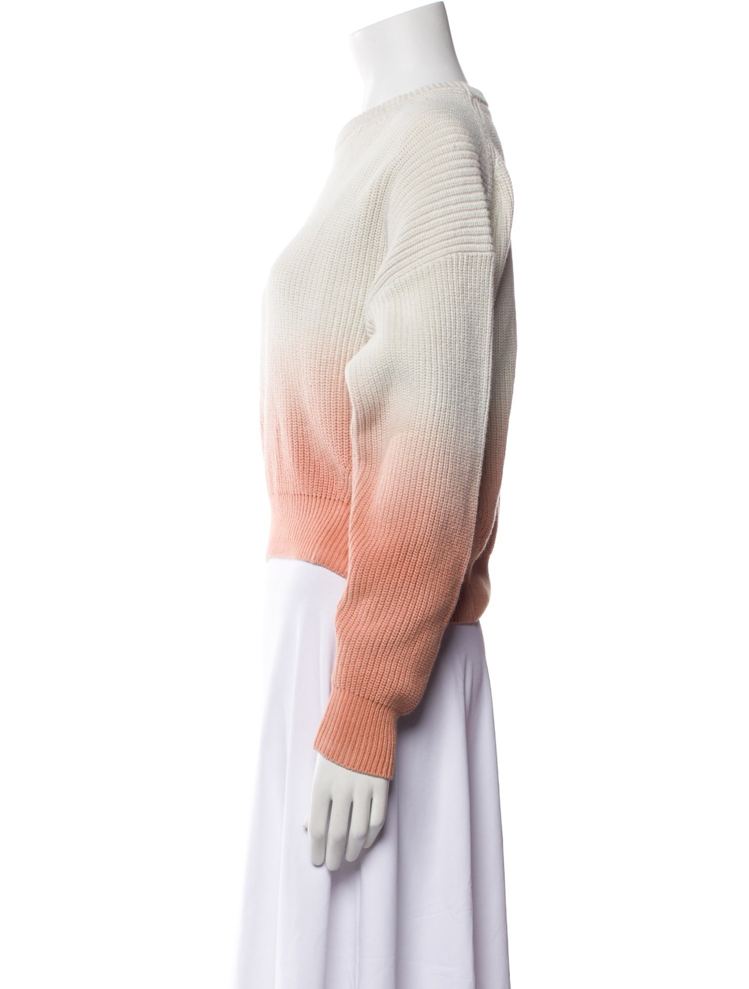 Reformation Tie-Dye Print Crew Neck Sweater