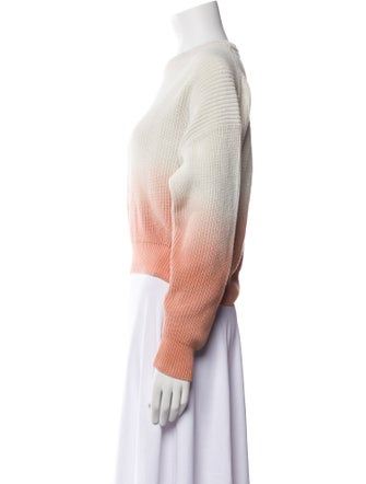 Reformation Tie-Dye Print Crew Neck Sweater