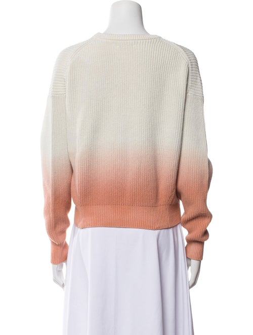 Reformation Tie-Dye Print Crew Neck Sweater