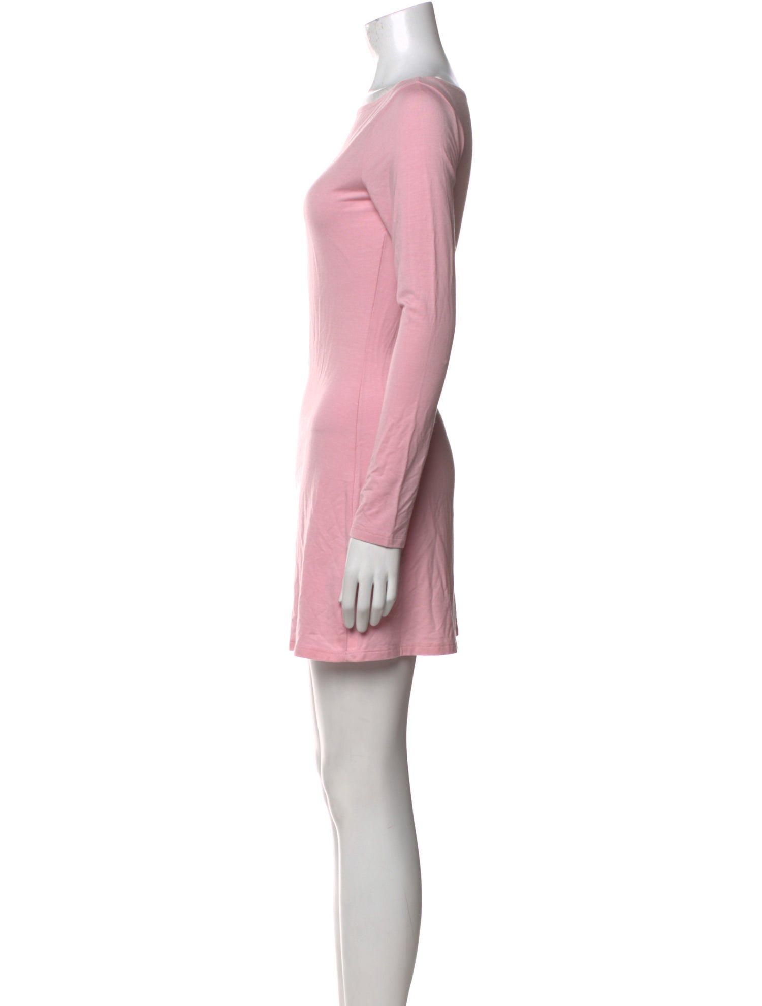 Reformation Bateau Neckline Mini Dress