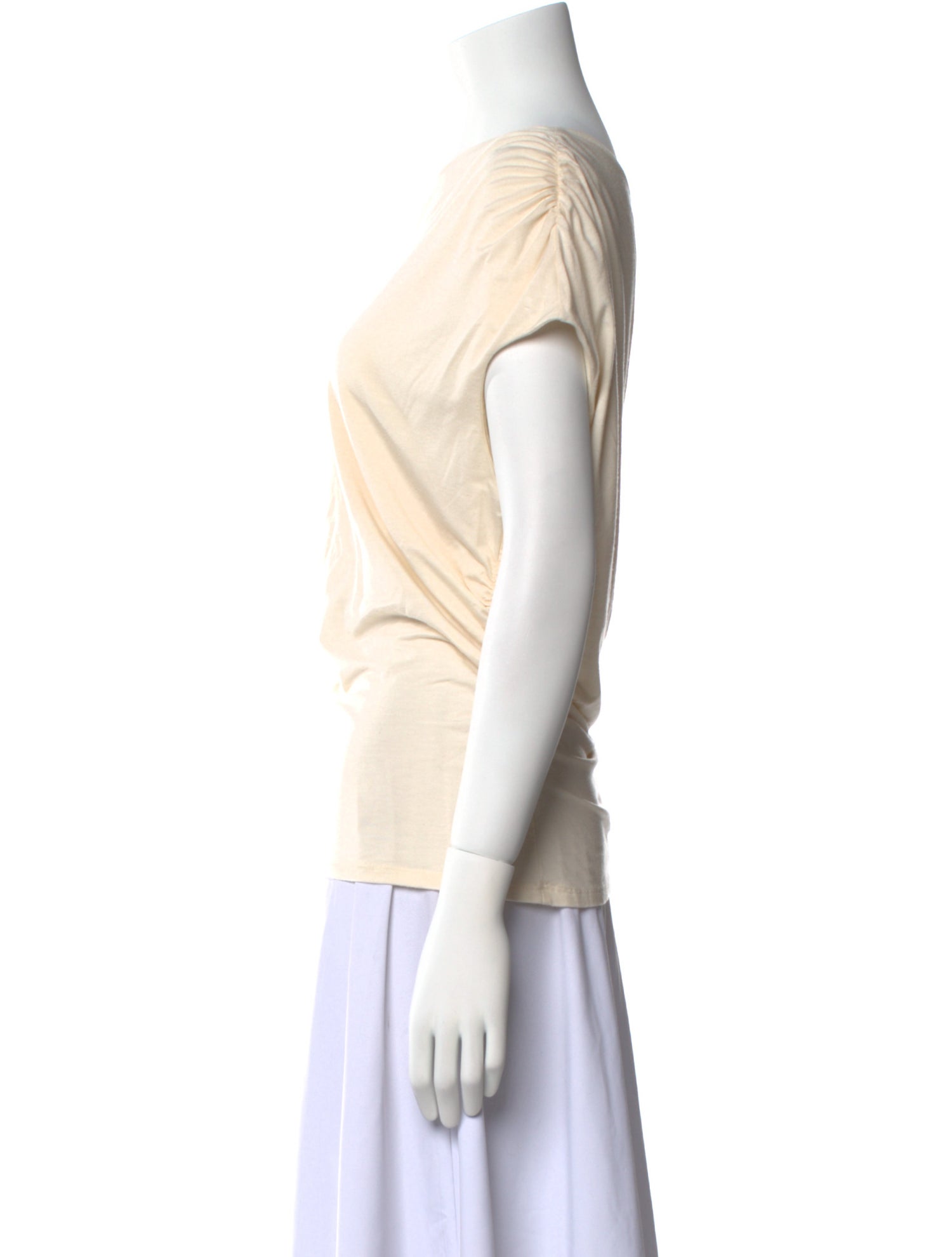 Reformation One-Shoulder Short Sleeve Top