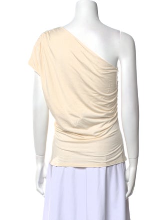 Reformation One-Shoulder Short Sleeve Top