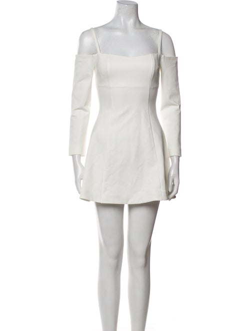 Reformation Square Neckline Mini Dress