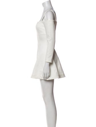 Reformation Square Neckline Mini Dress