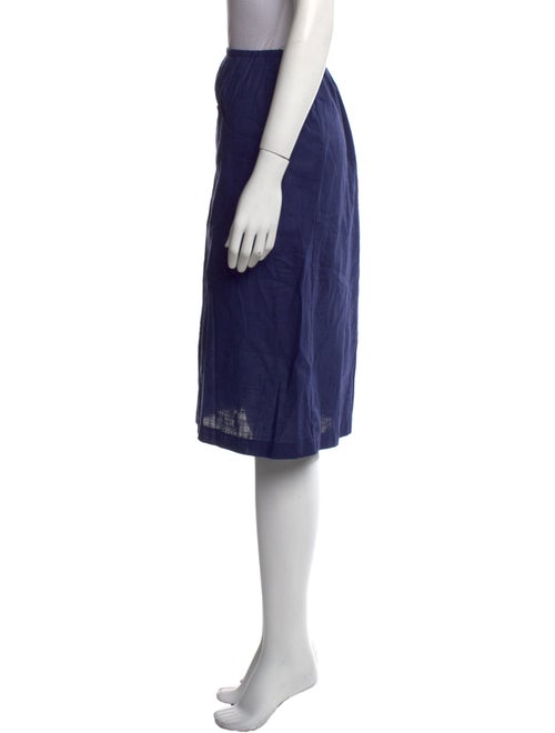 Reformation Cutout Accent Knee-Length Skirt