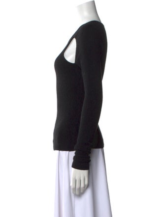 Reformation Cashmere Scoop Neck Top