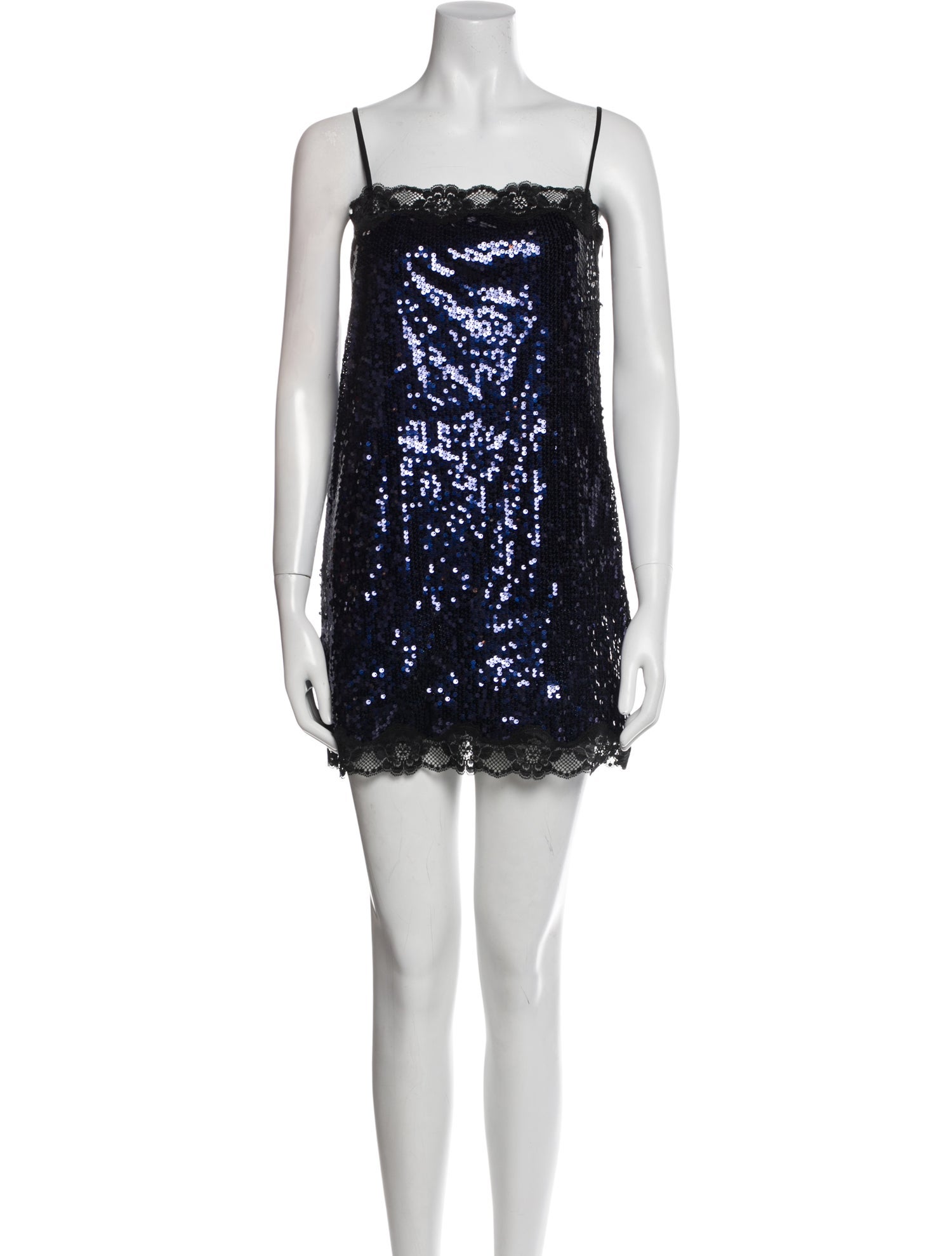 Reformation Square Neckline Mini Dress