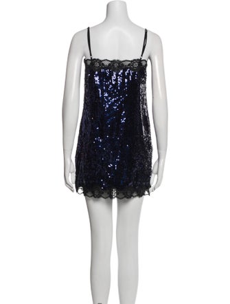 Reformation Square Neckline Mini Dress