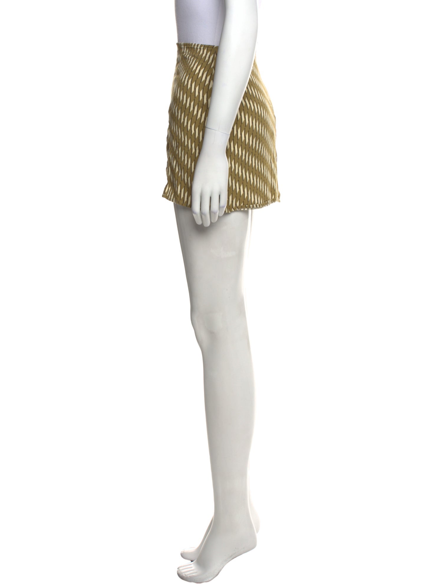 Reformation Printed Mini Skirt