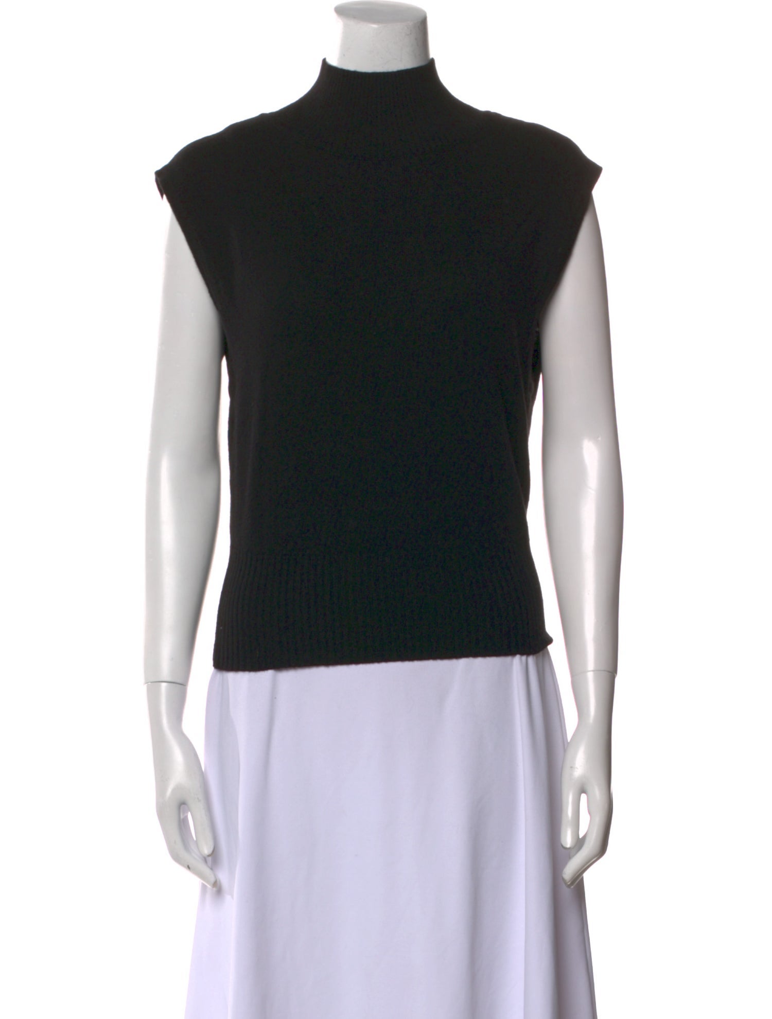Reformation Cashmere Mock Neck Top