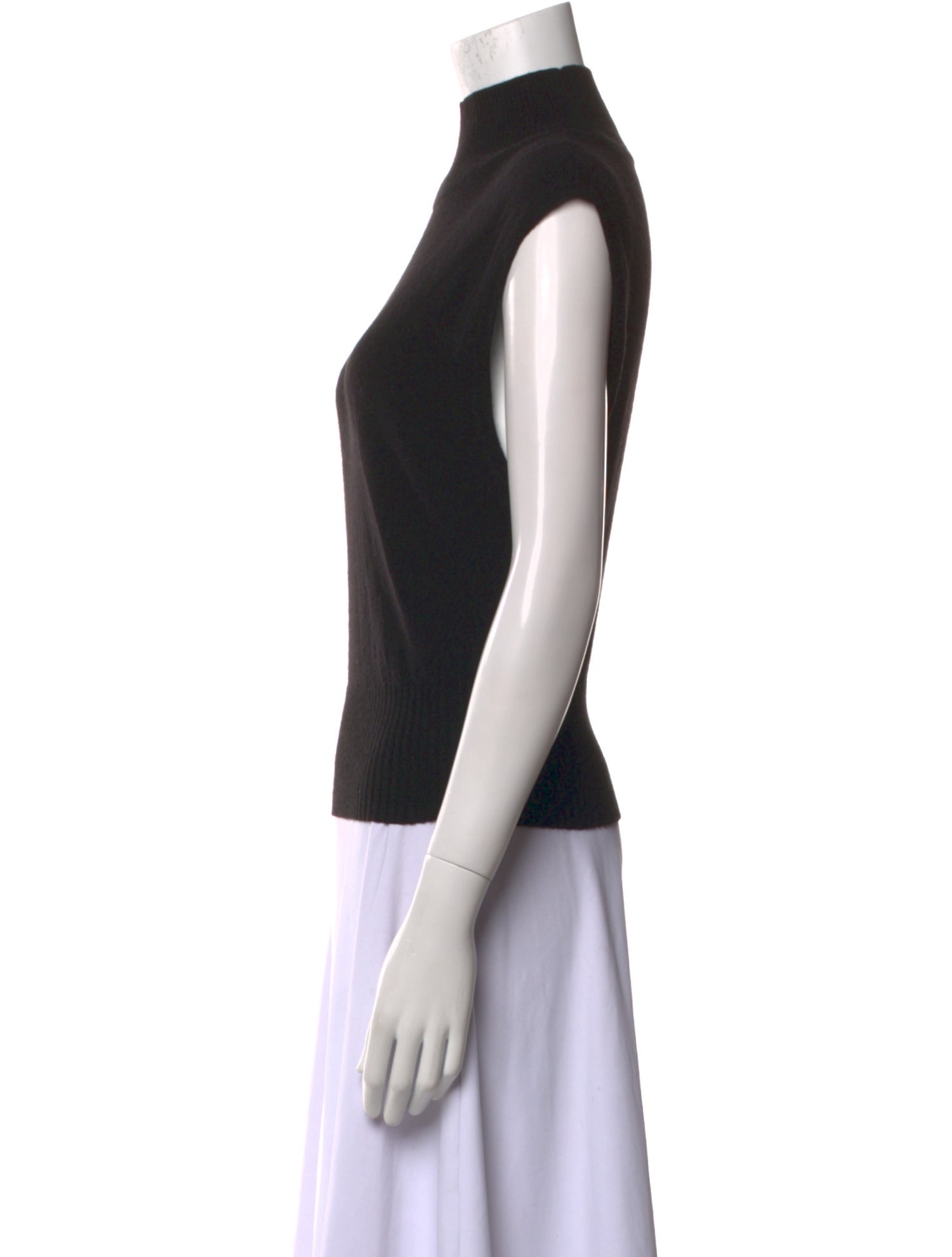 Reformation Cashmere Mock Neck Top