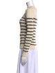 Reformation Alpaca Striped Sweater