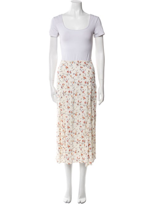 Reformation Floral Print Skirt Set
