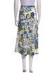 Reformation Floral Print Knee-Length Skirt