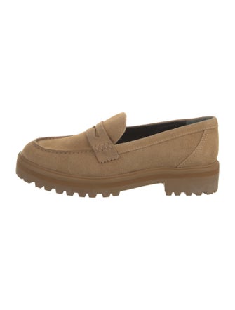 Reformation Suede Loafers