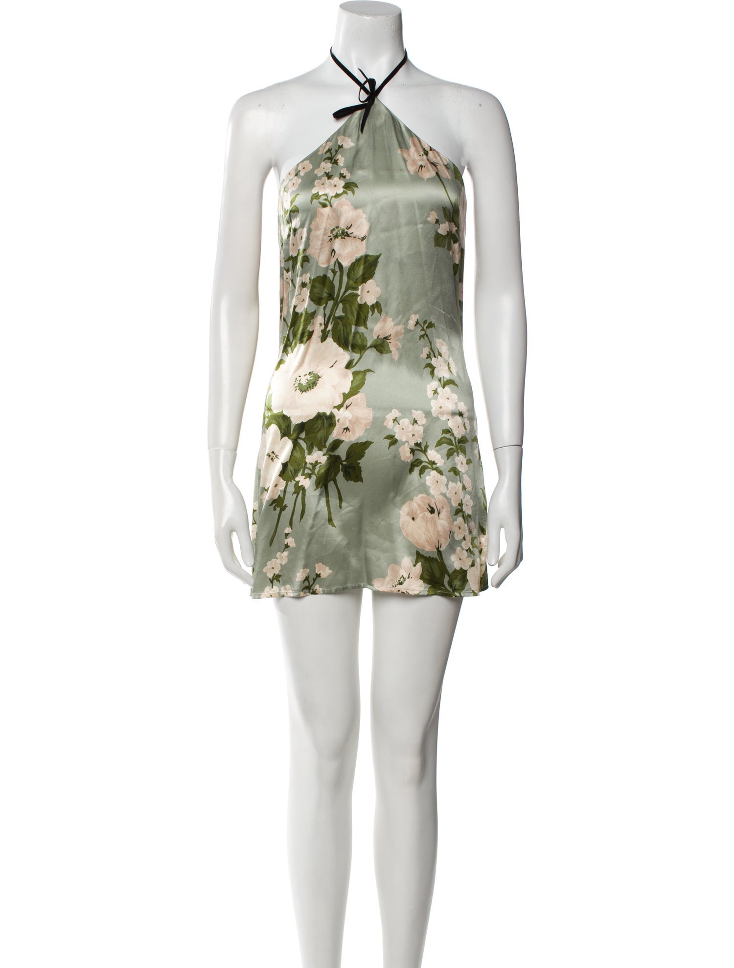 Reformation Silk Mini Dress