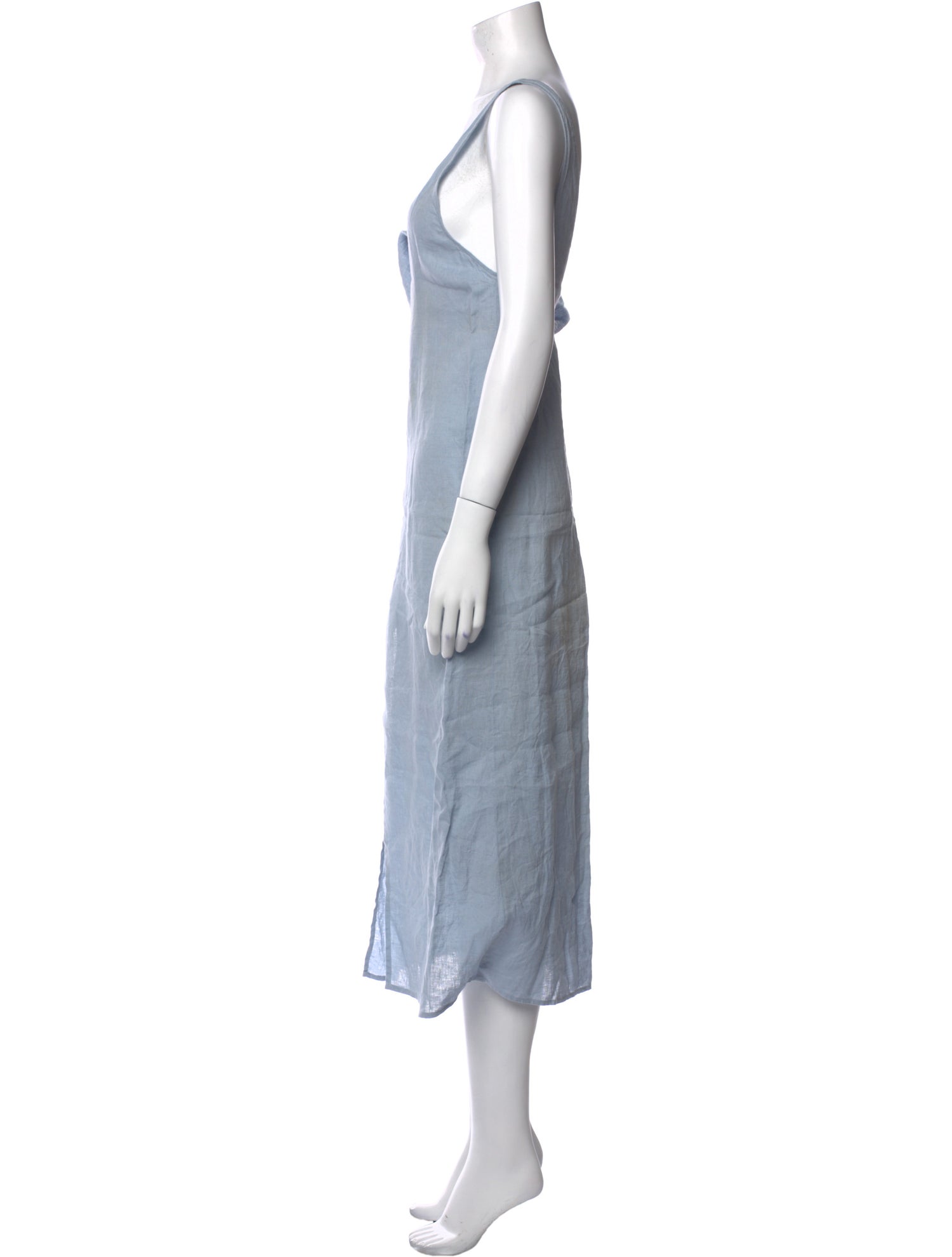 Reformation Linen Long Dress