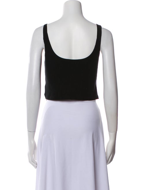 Reformation Square Neckline Sleeveless Crop Top