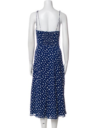 Reformation Printed Midi Length Dress